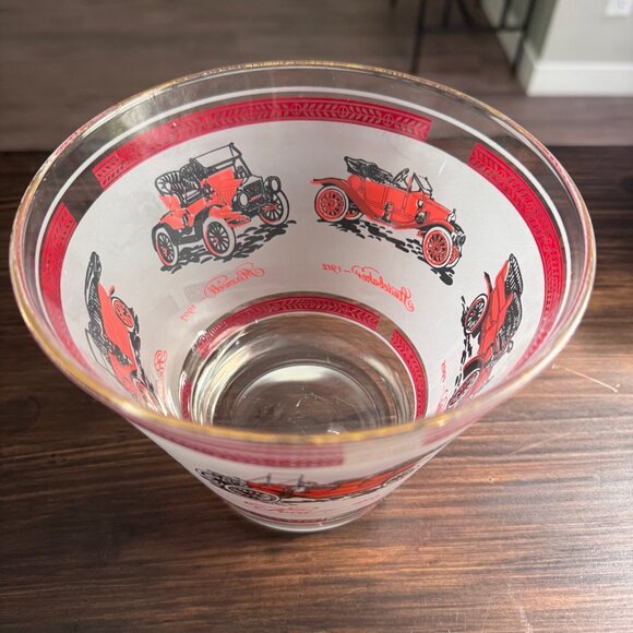 Vintage Hazel Atlas Car Barware Cady MCM - Picture 2 of 9